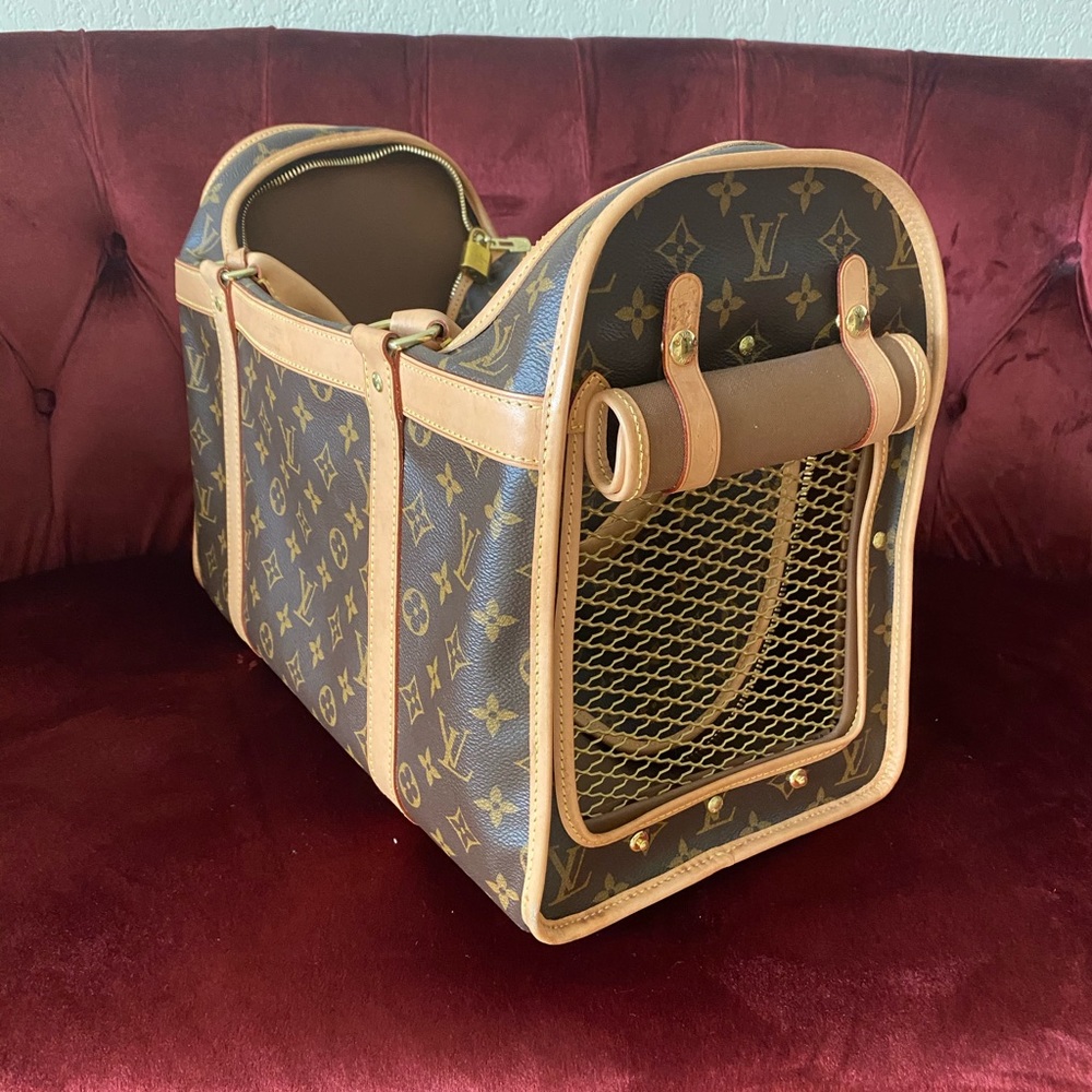 LV dog carrier